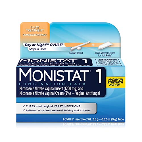 Monistat 1-Day Yeast Infection Treatment, Prefilled