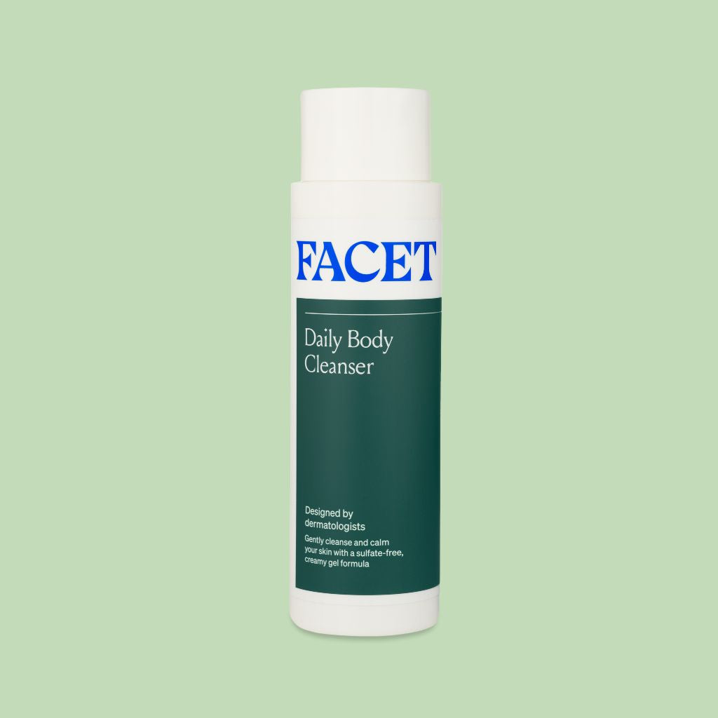 Facet Daily Body Cleanser for Sensitive Skin 8 oz